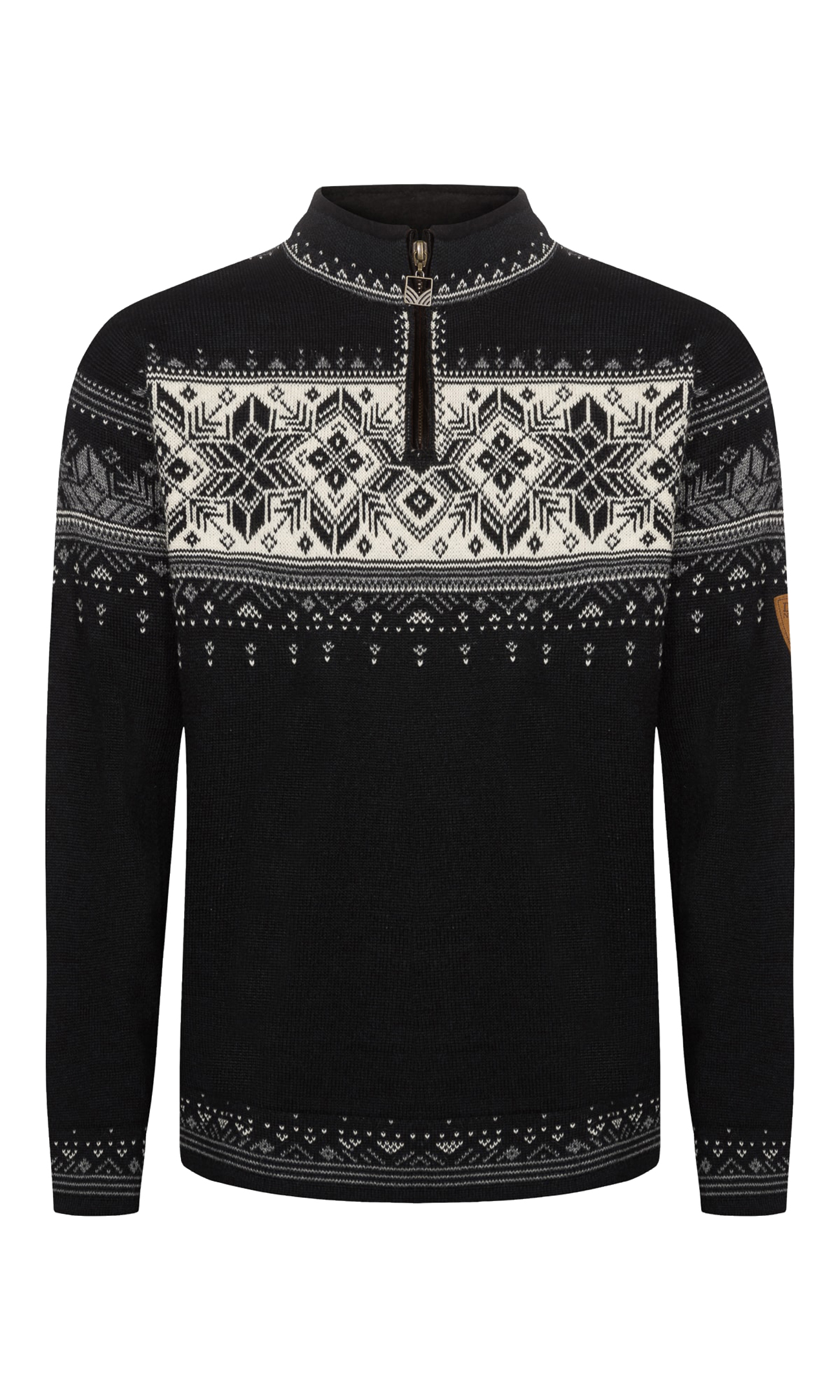 Blyfjell ullgenser unisex Sort