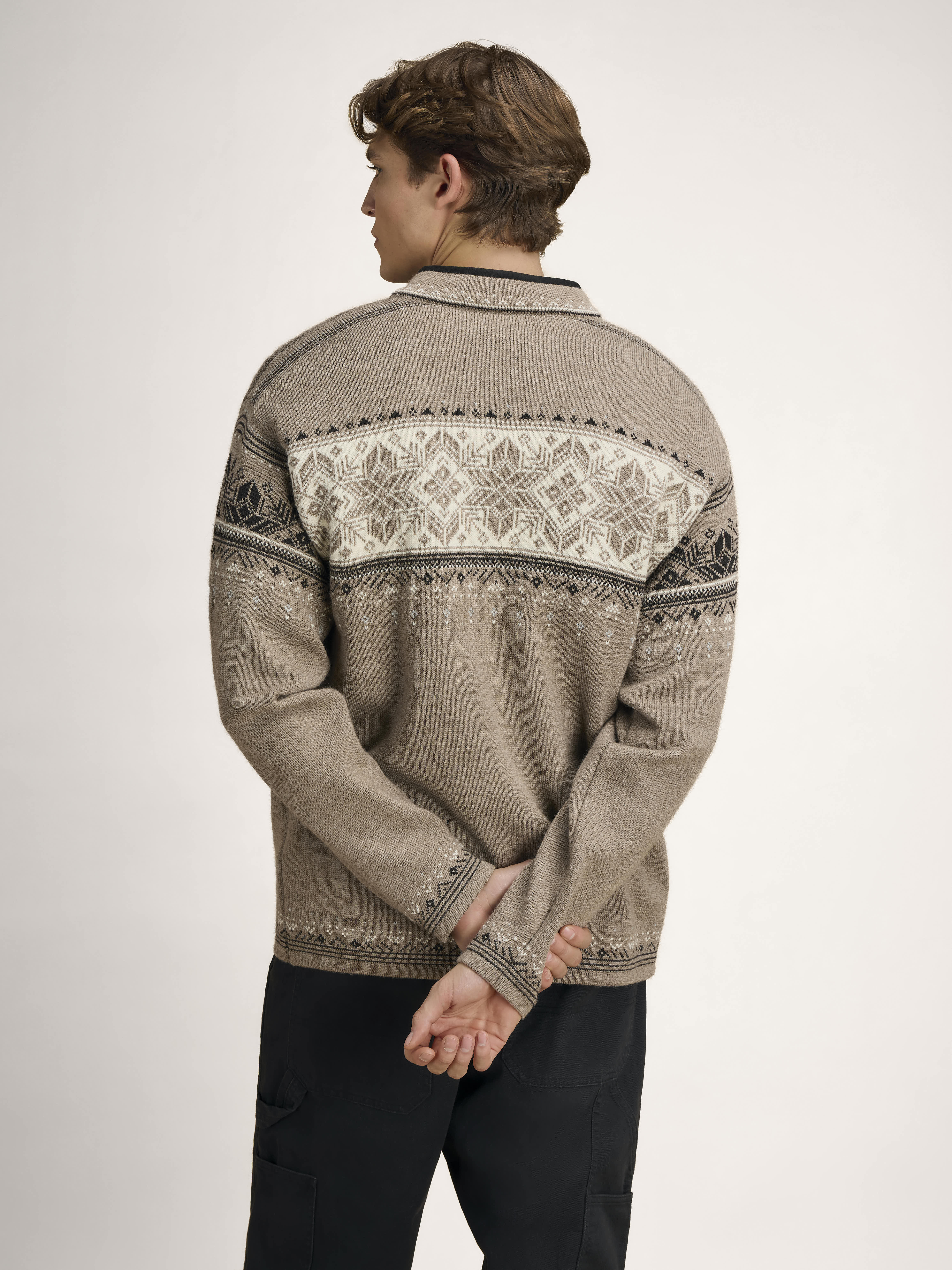 Blyfjell ullgenser unisex Brun