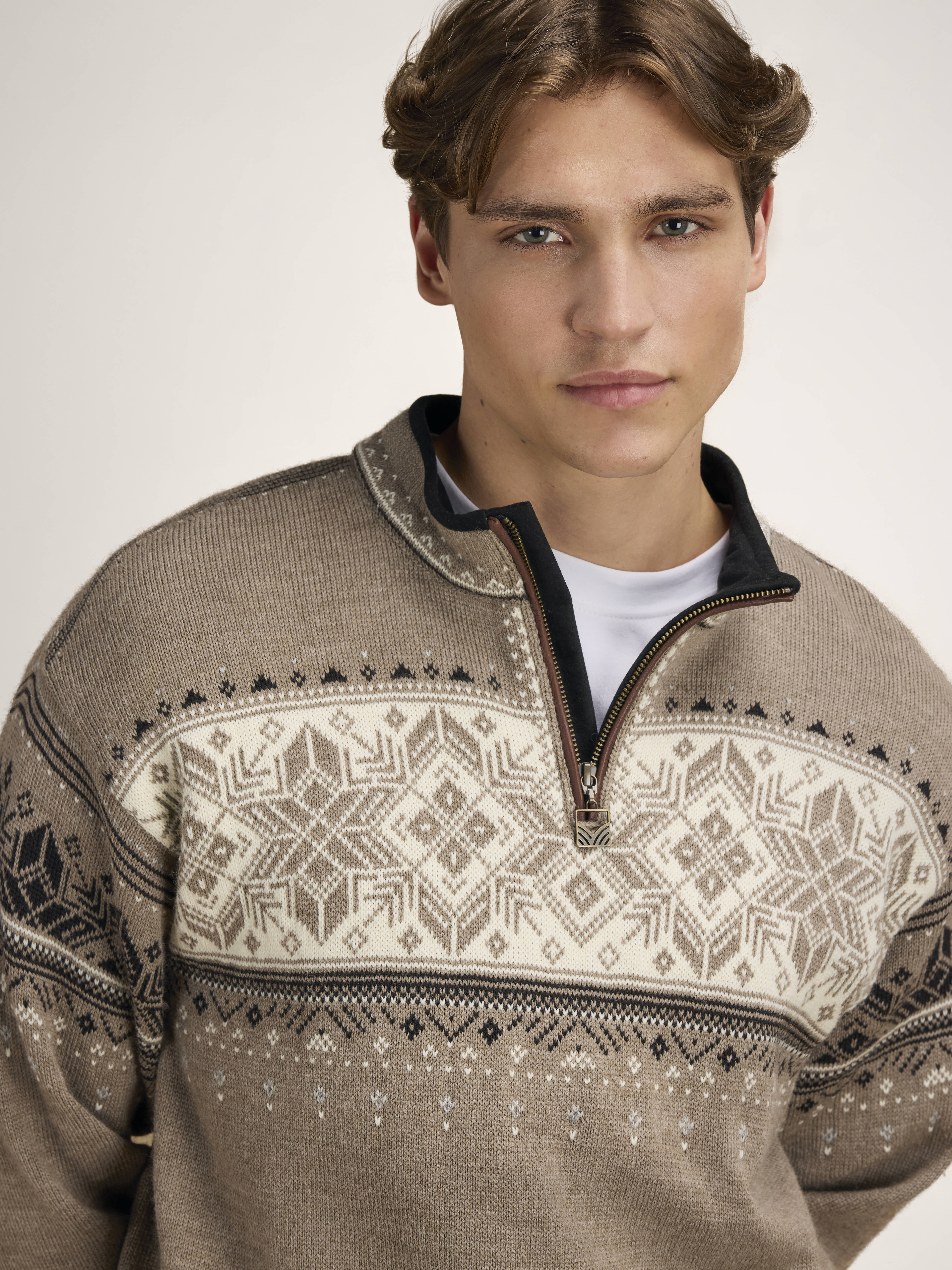 Blyfjell ullgenser unisex Brun