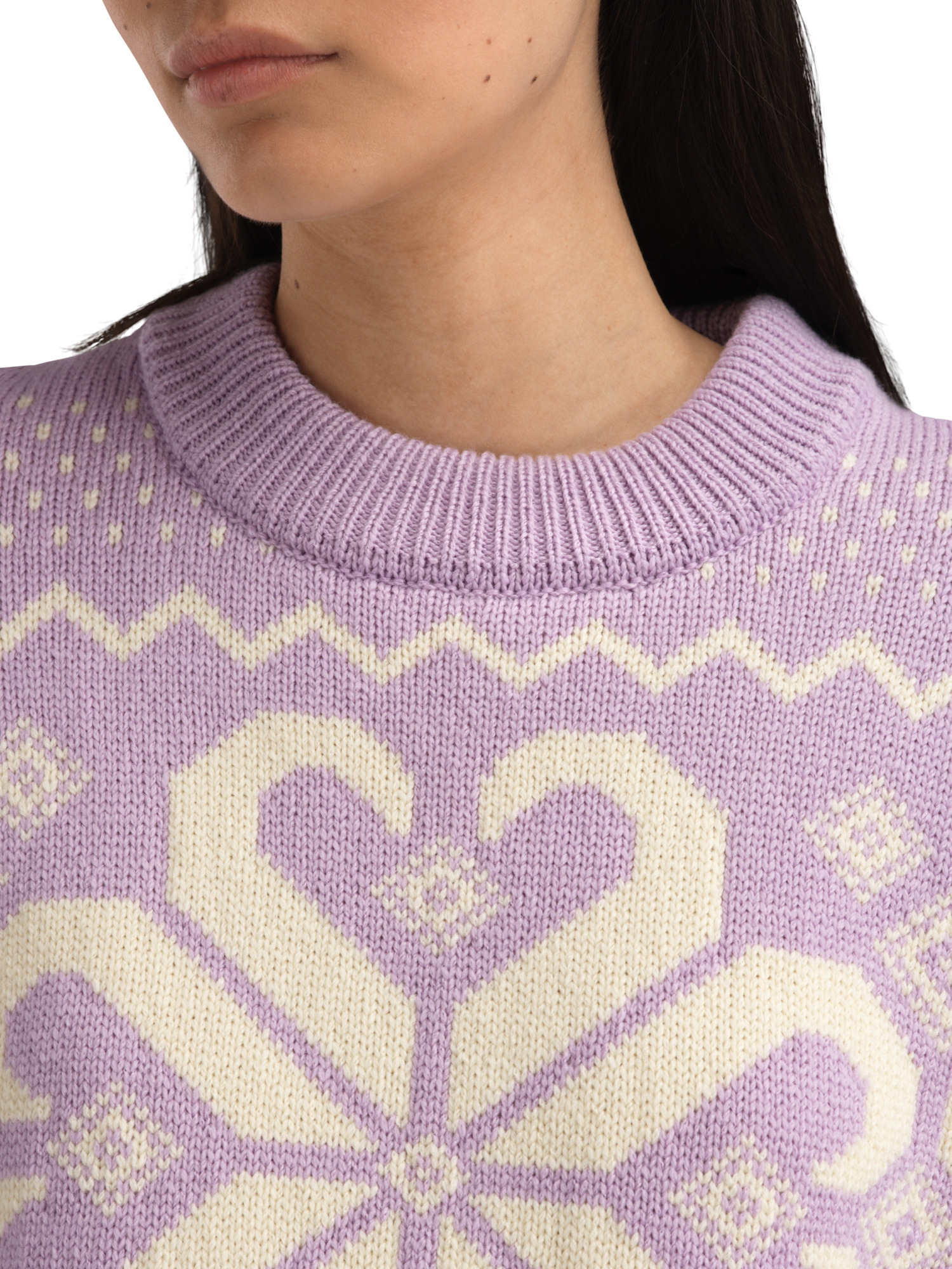 Falkeberg ullgenser - merino Lilla Offwhite