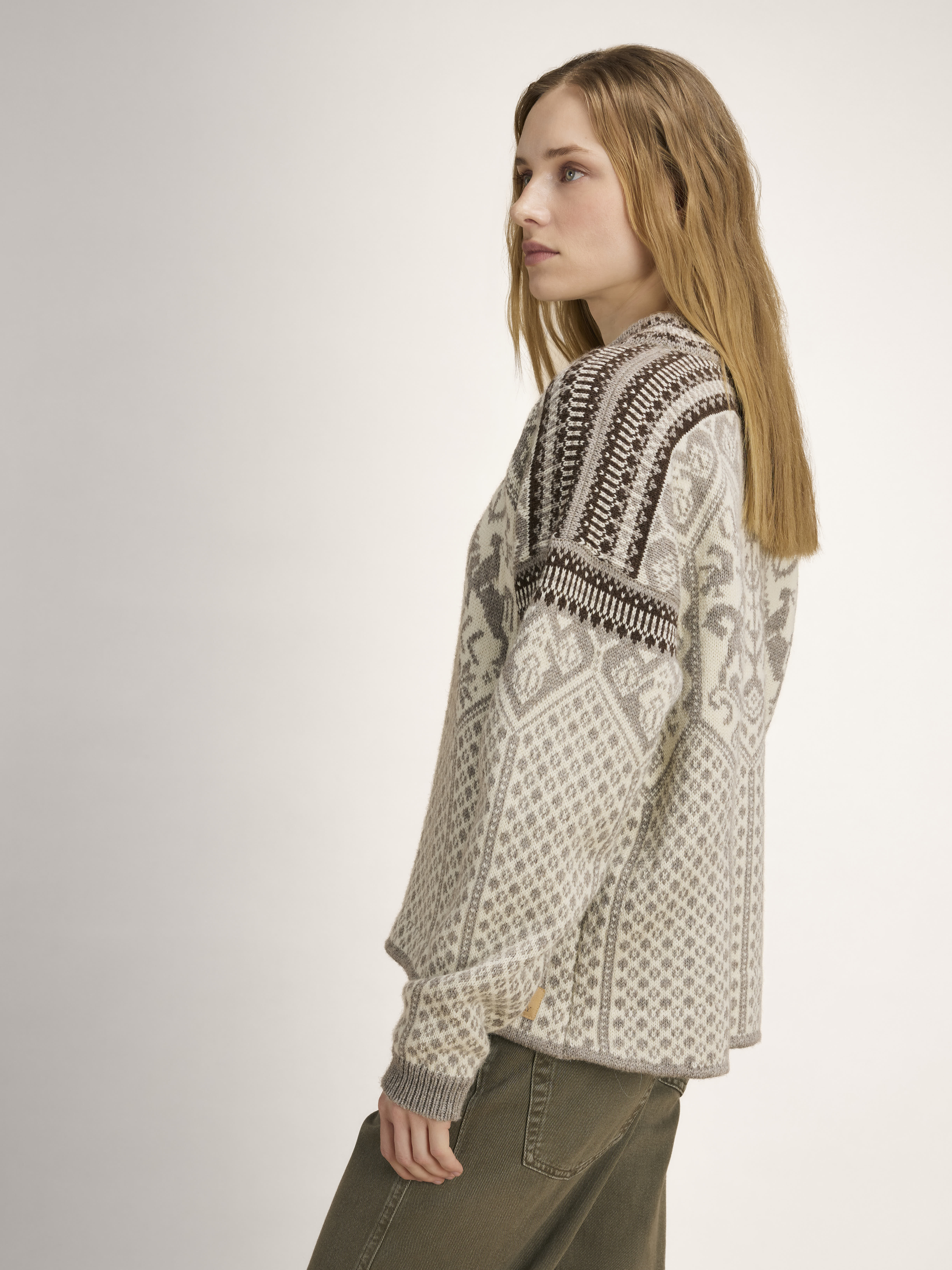 1994 Lillehammer ullgenser  Naturlig offwhite/beige