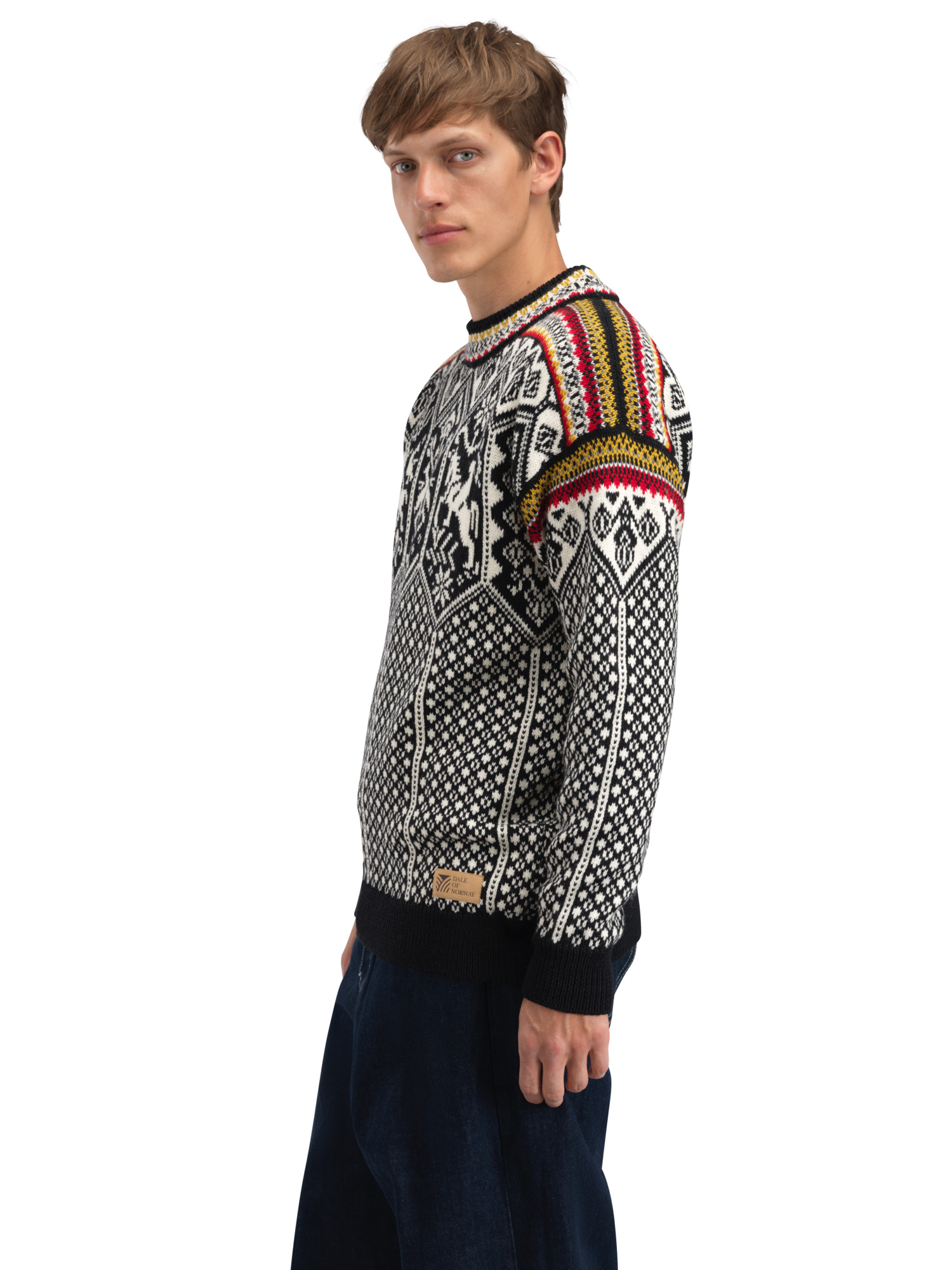 1994 Lillehammer unisex ullgenser Sort