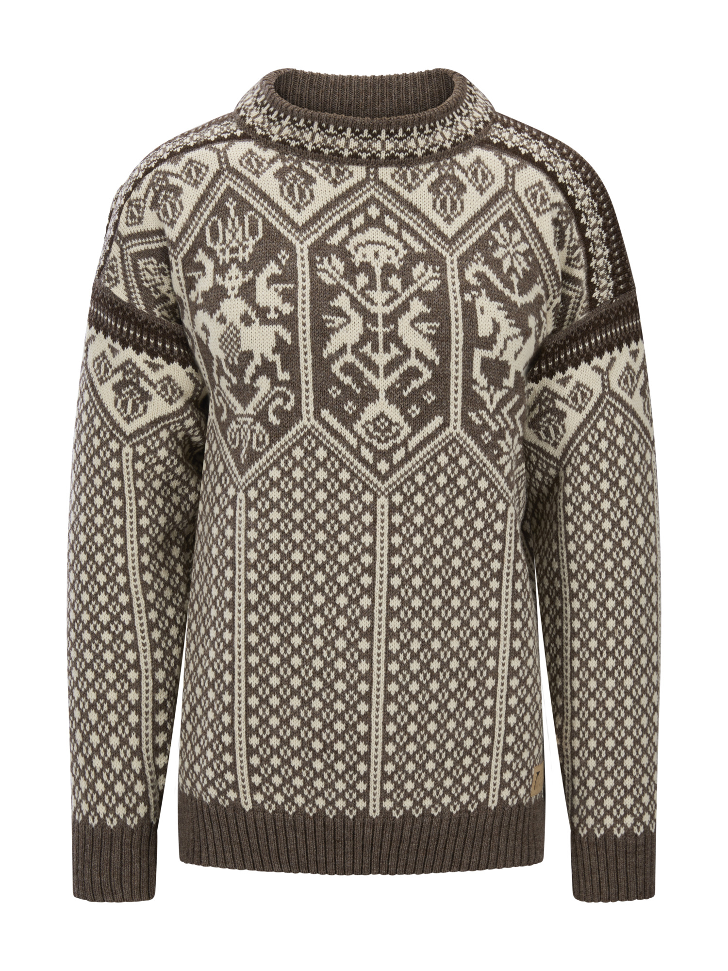 1994 Lillehammer unisex ullgenser Naturlig beige / offwhite