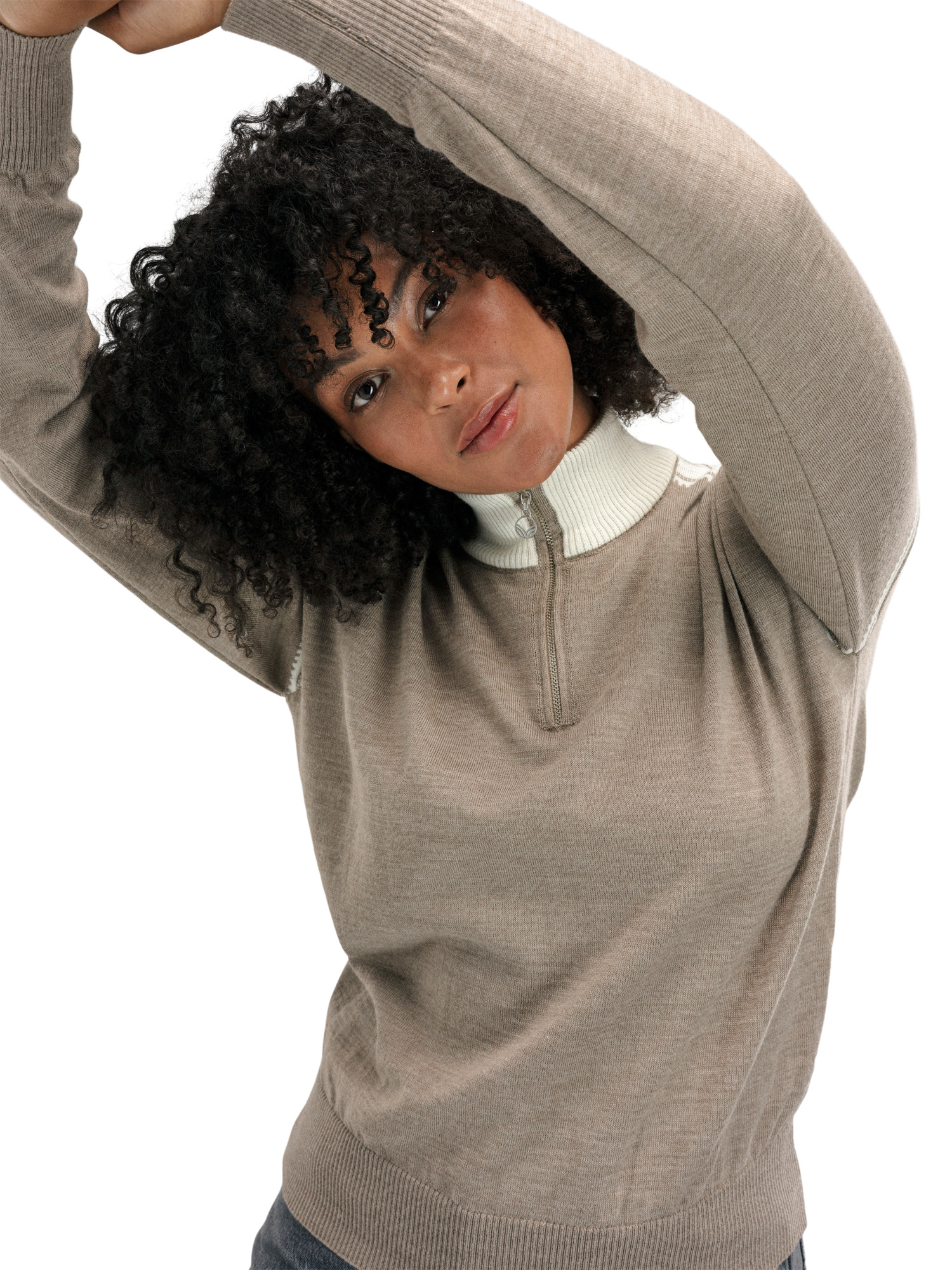 Sandvik Ullgenser - merino Brun