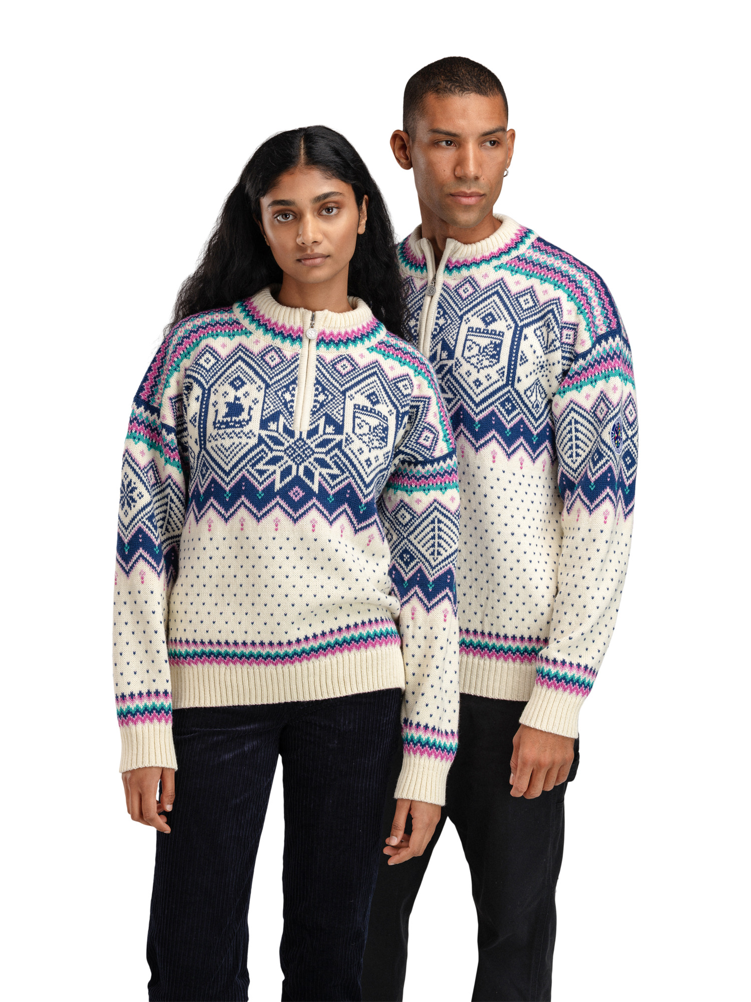 2025 Trondheim Ullgenser Hvit