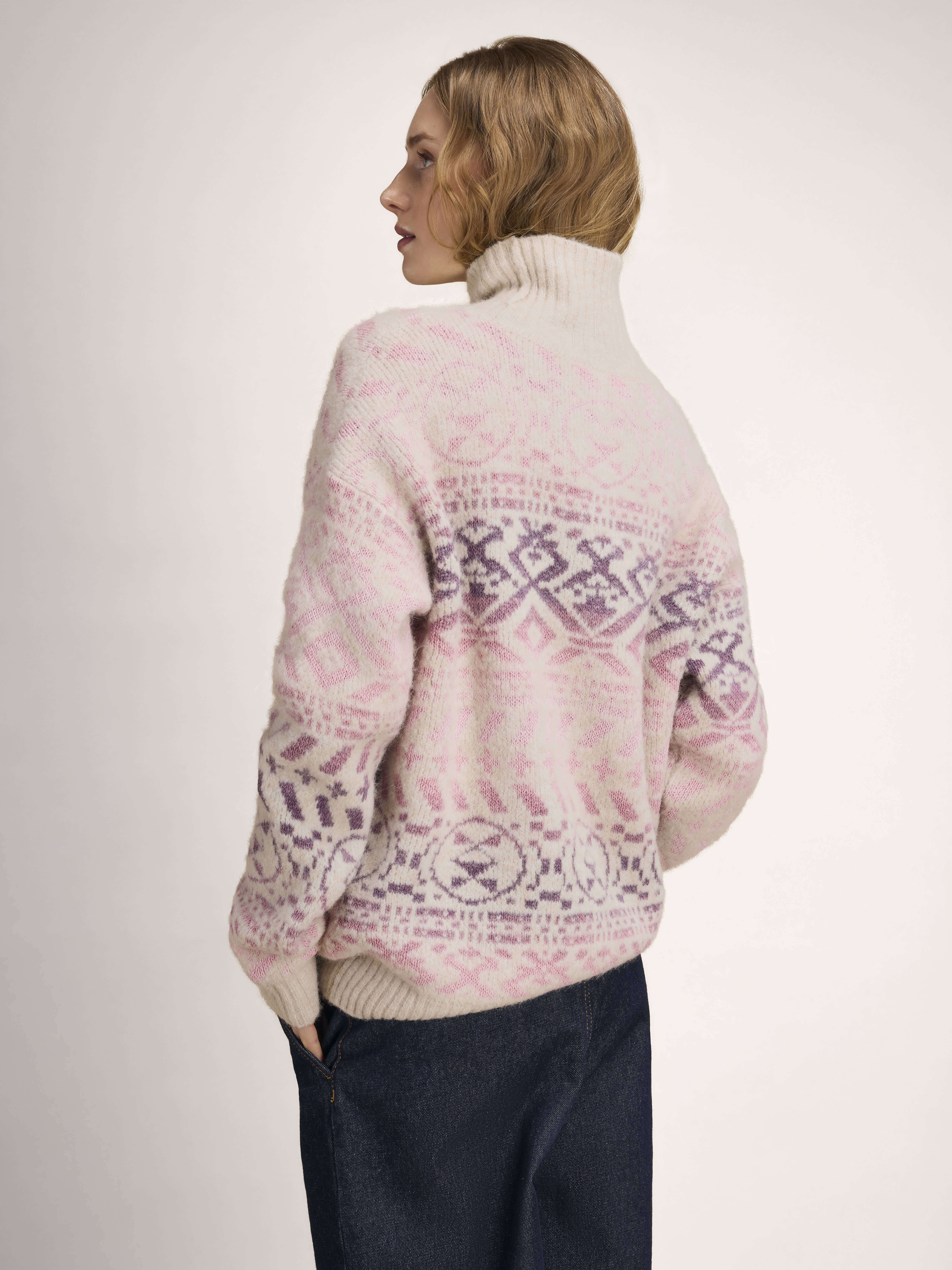 Highland genser Rosa
