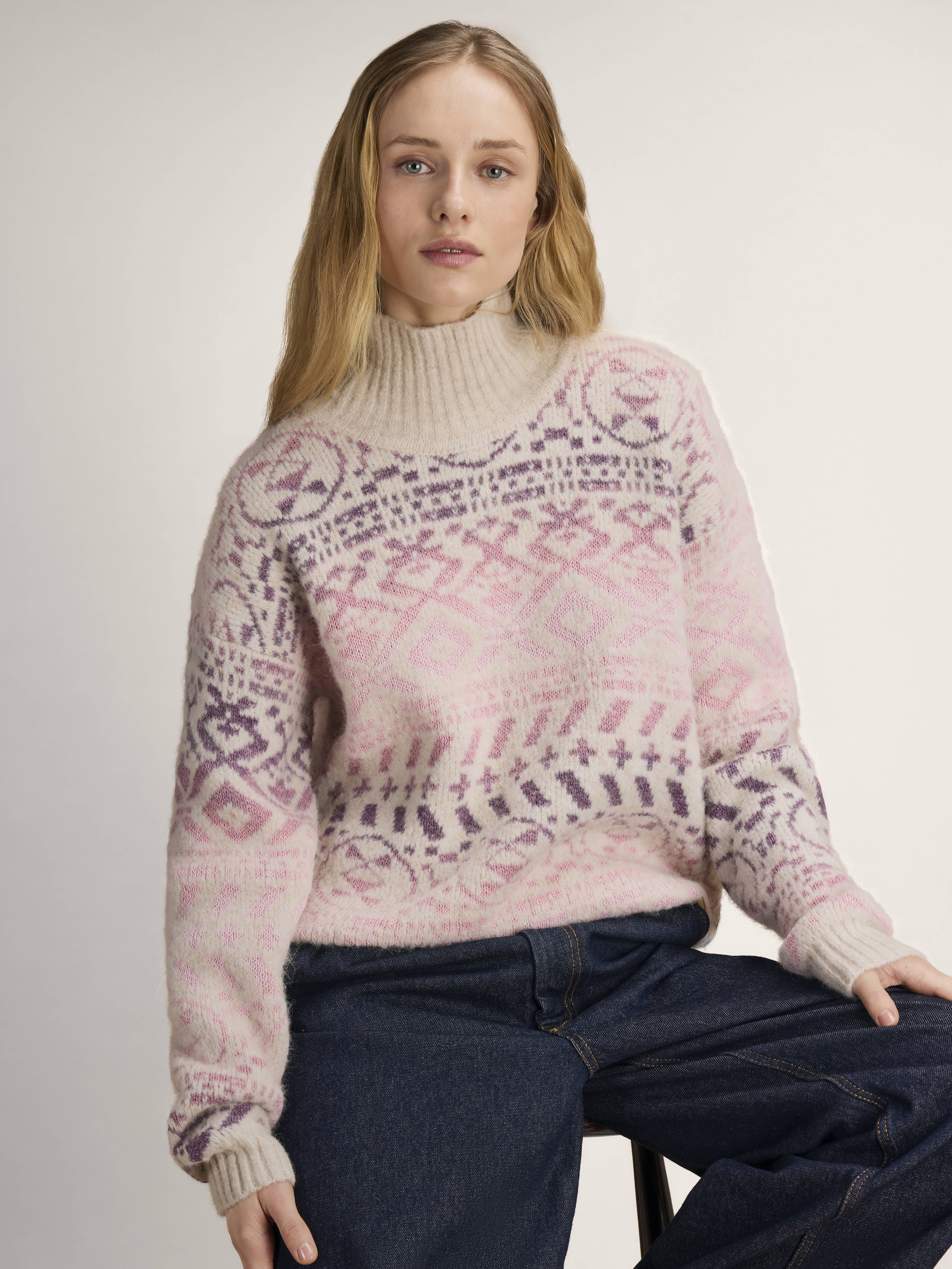 Highland genser Rosa