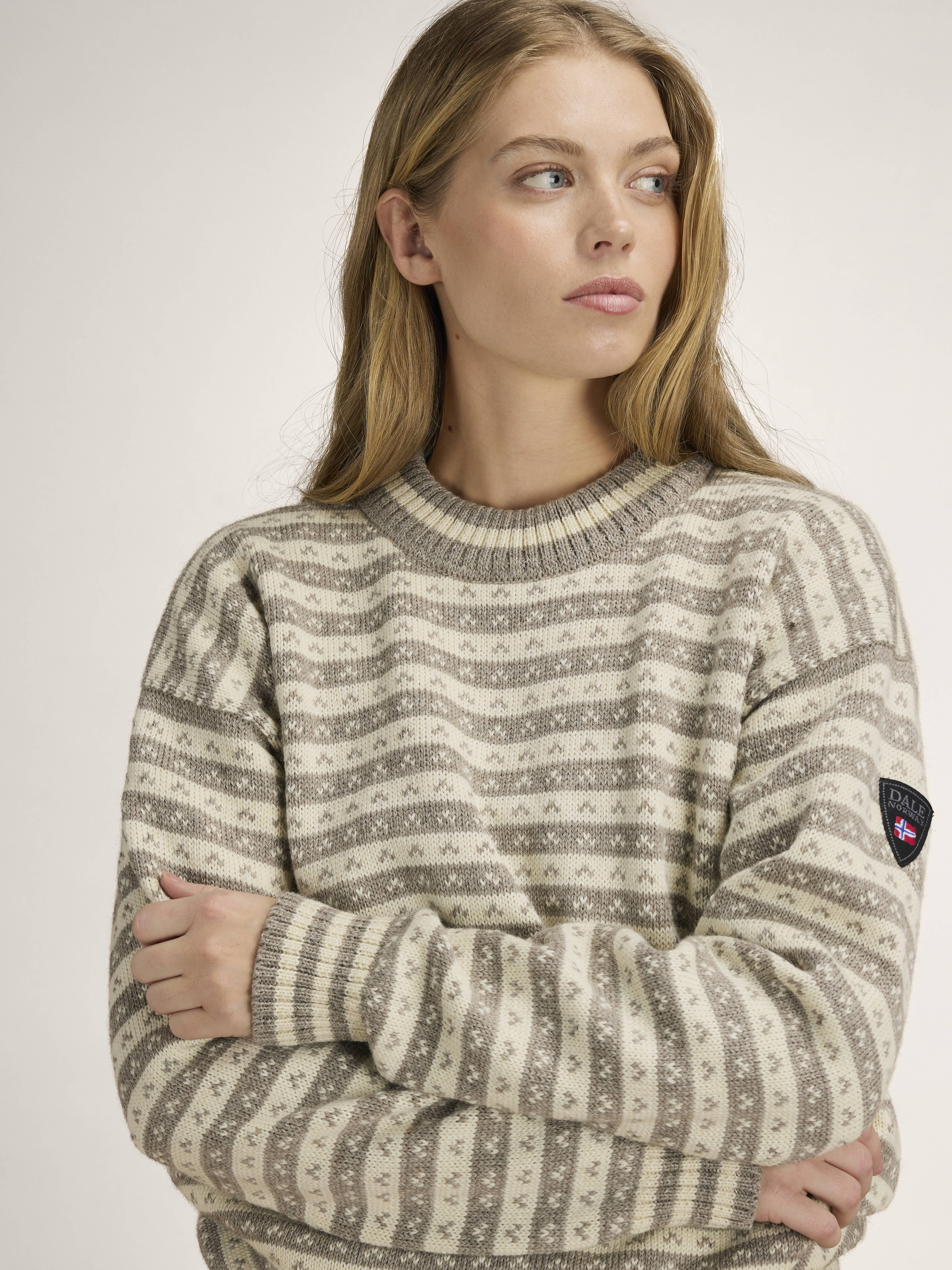 Skipsleia ullgenser Naturlig Offwhite / Beige