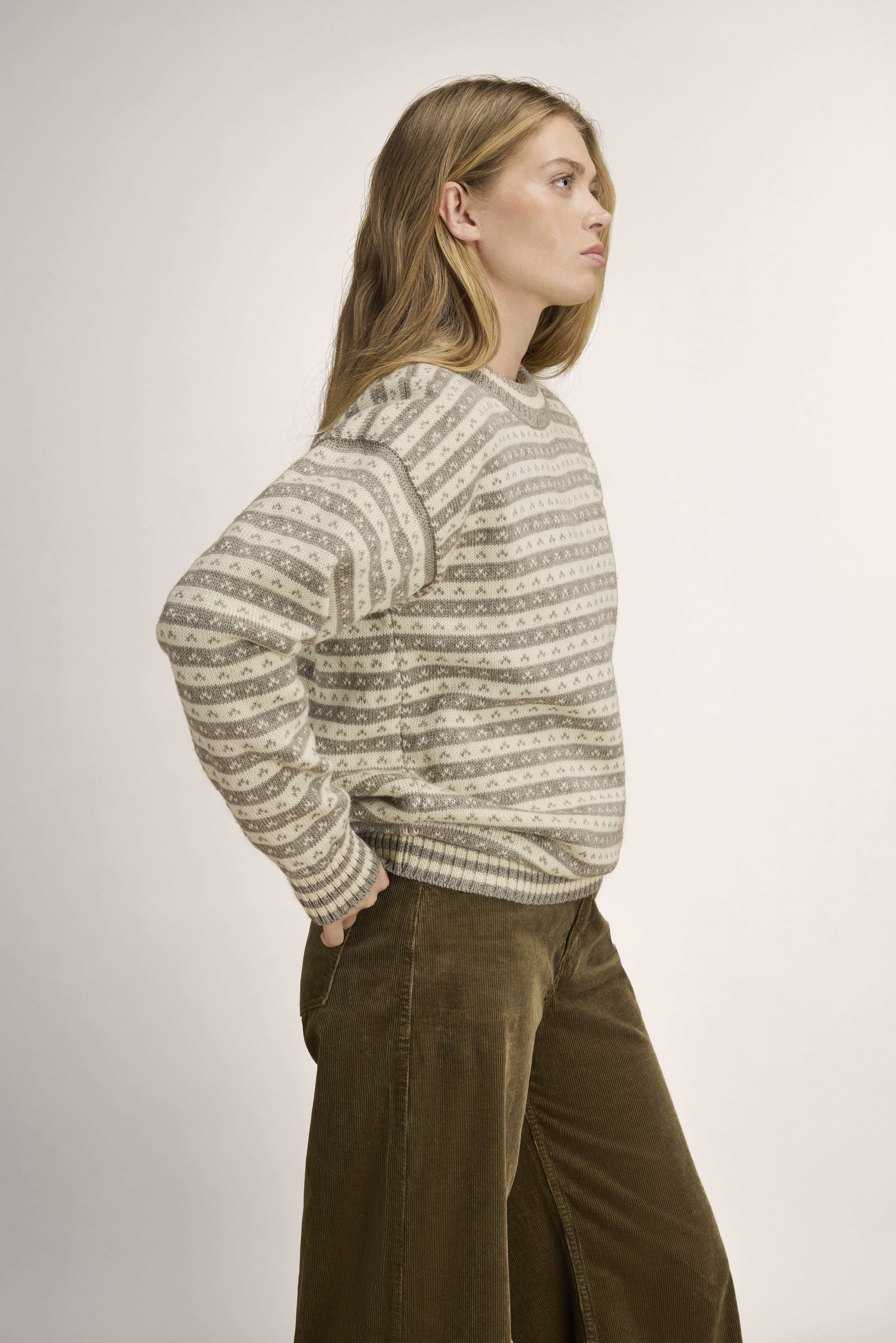 Skipsleia ullgenser Naturlig Offwhite / Beige