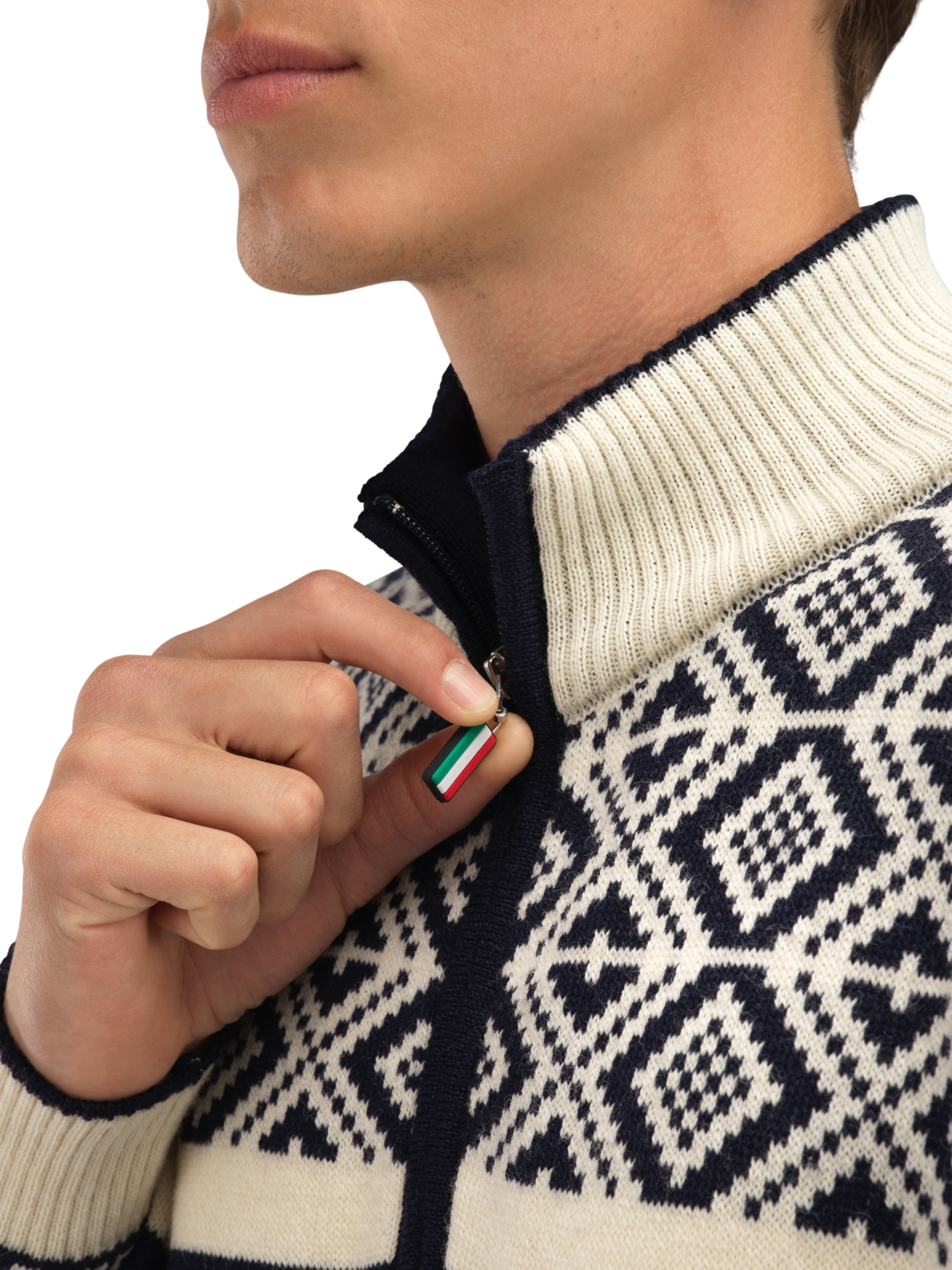 Team Norway Cortina ullgenser Marineblå