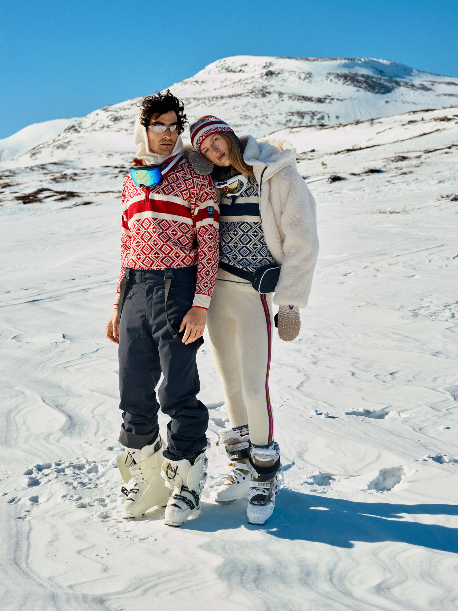 Team Norway Cortina ullgenser Rød