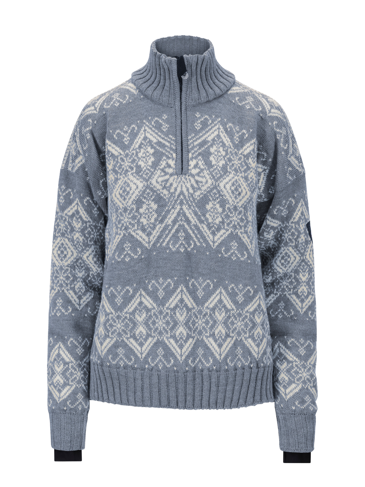 Roset ullgenser - vindstopper anorak Lys blå