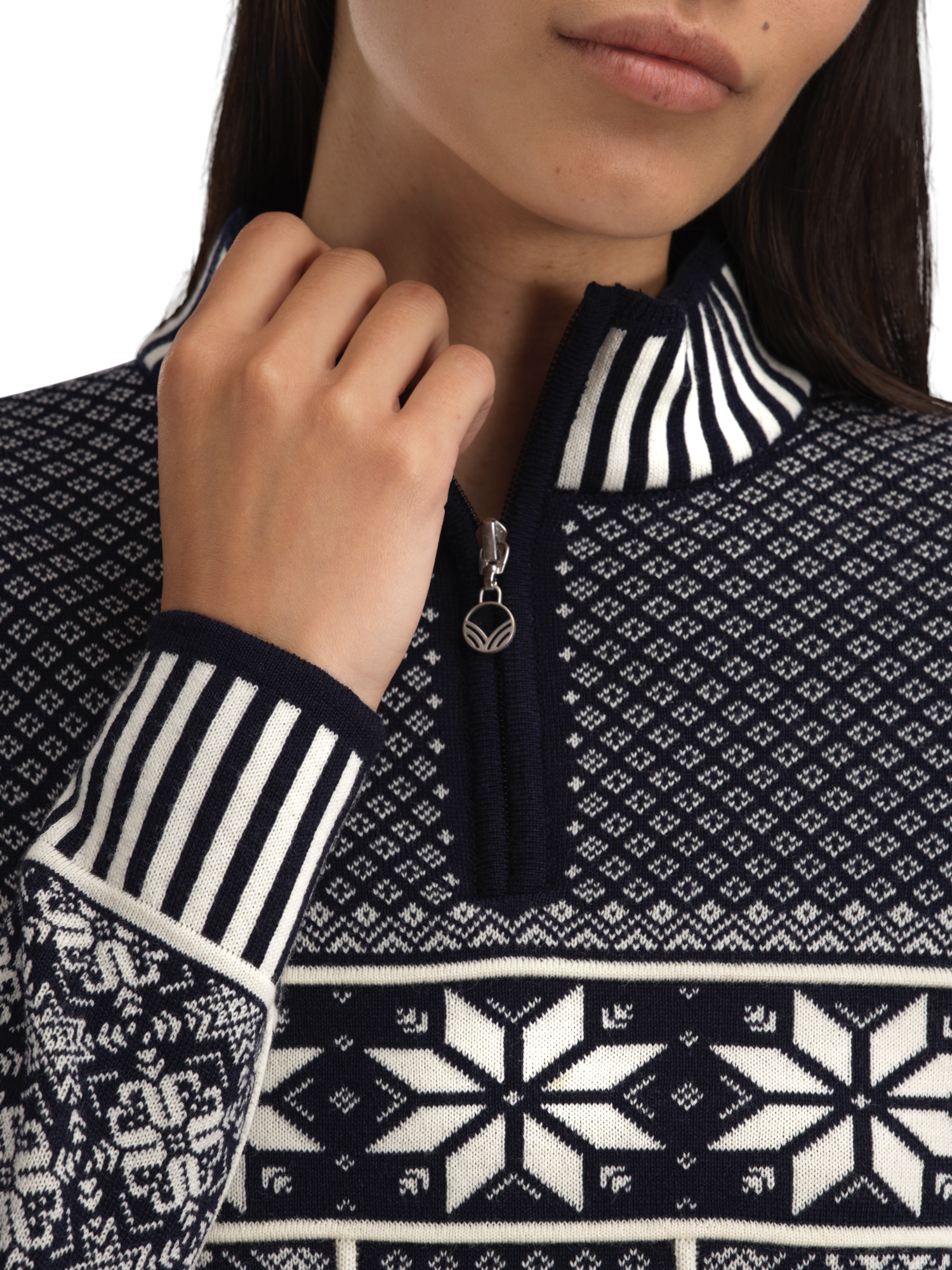 Vardåsen genser dame Mørk blå