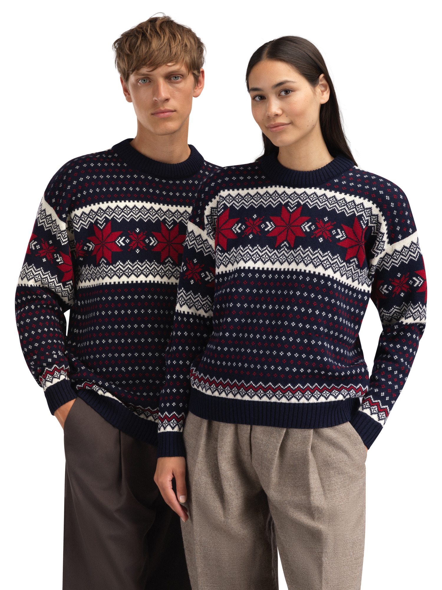 Egersund genser herre Mørk blå