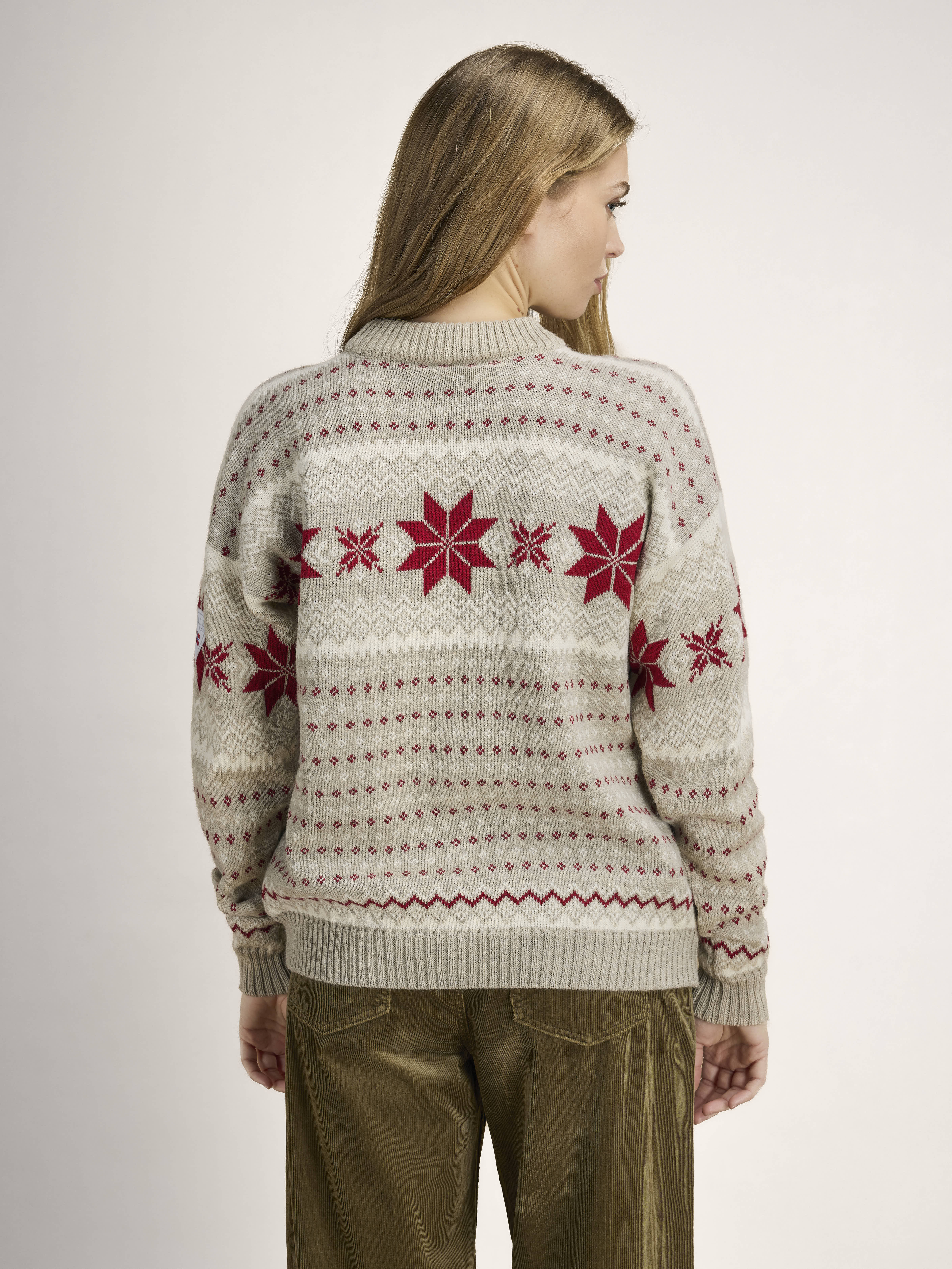 Egersund genser dame Beige