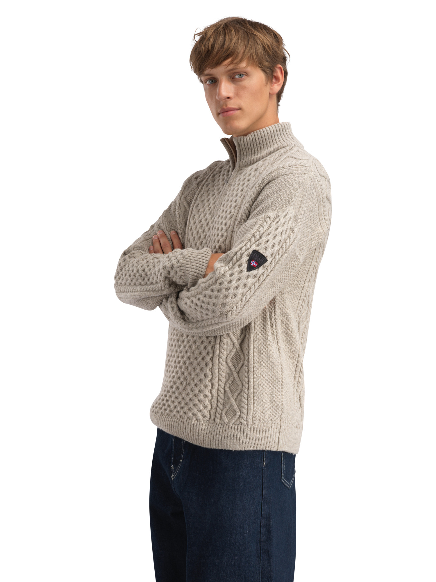 Jordalen genser herre Beige
