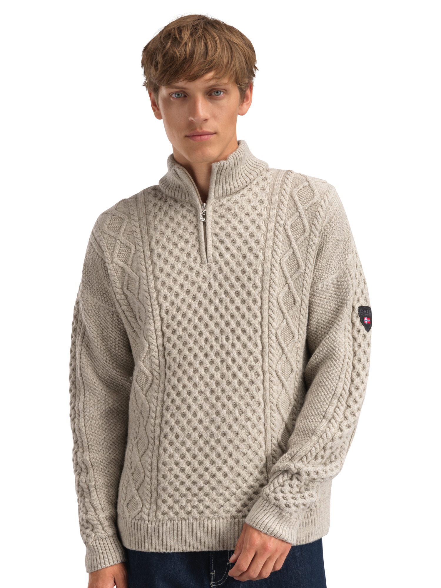 Jordalen genser herre Beige