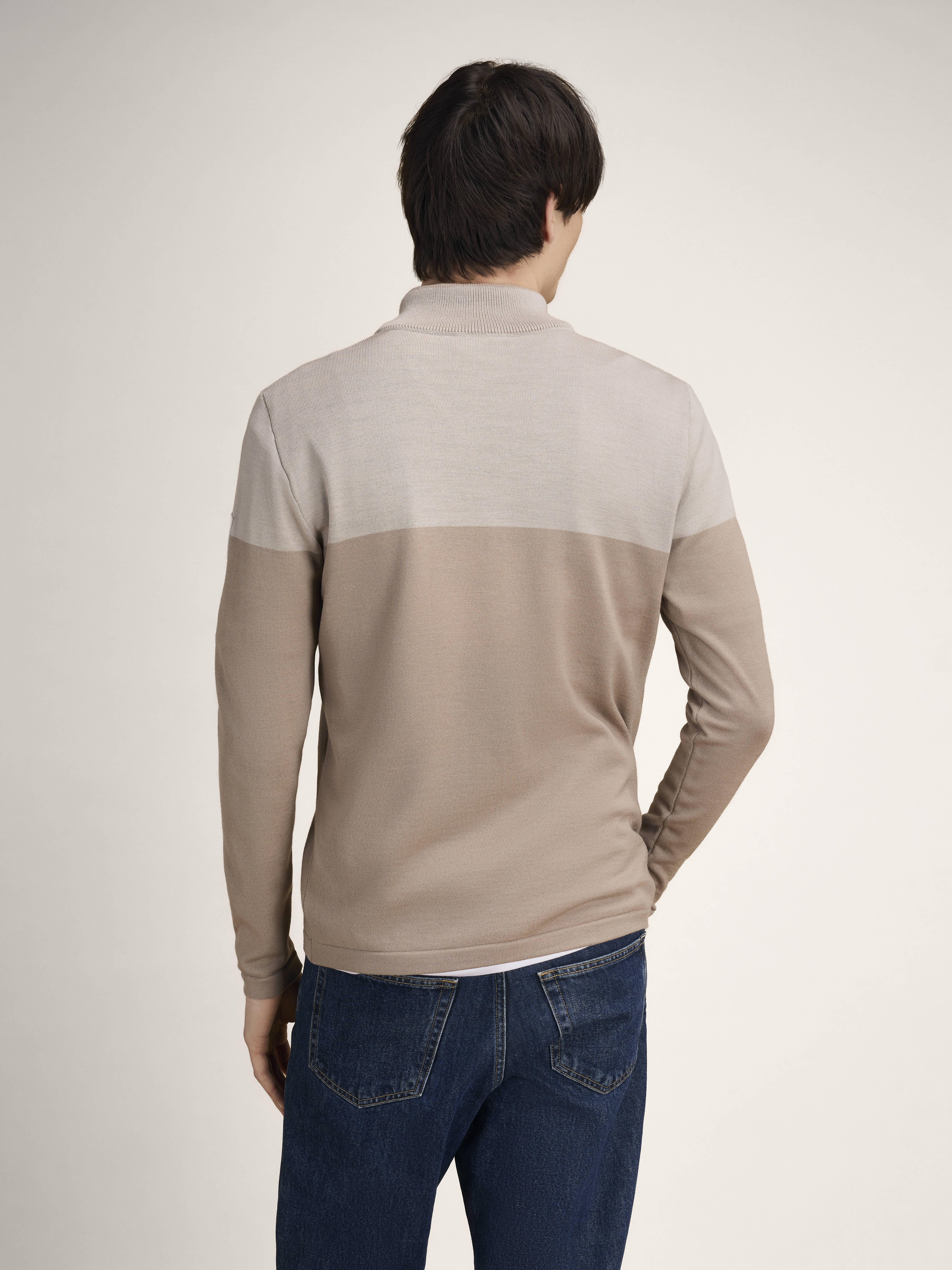 Breidablikk genser herre Beige