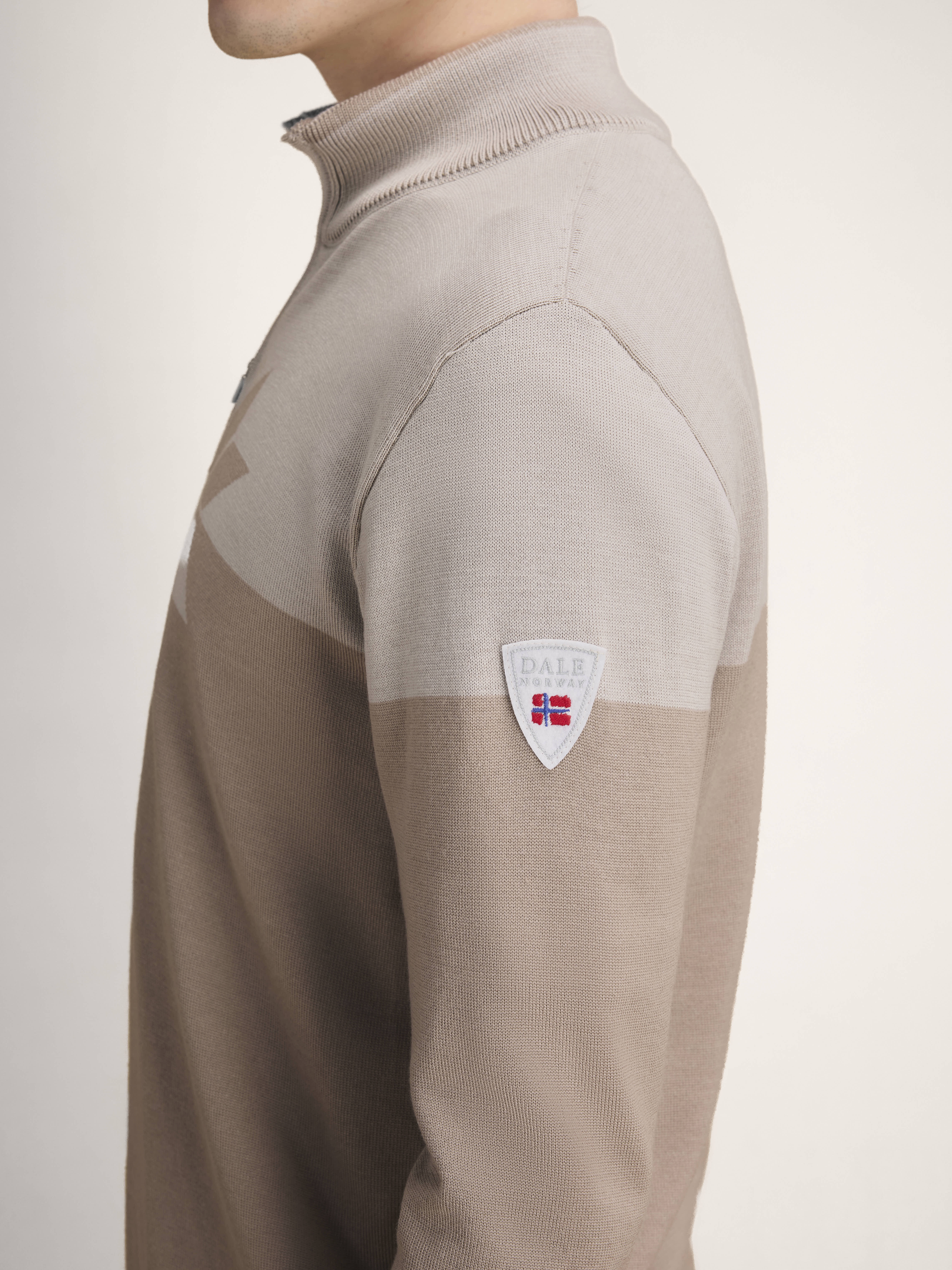 Breidablikk genser herre Beige