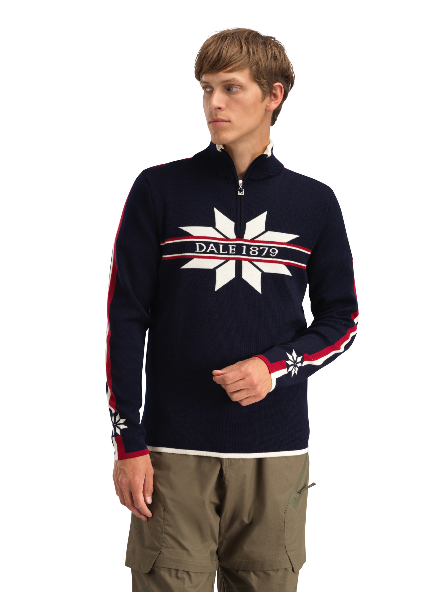 Nåle genser herre Navy